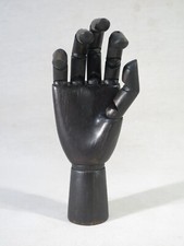 Main bois articulee objet - main, en