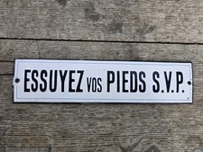 Ancienne Plaque émaillée