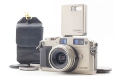 [Opt MINT] Contax G1 Date Back 35mm Film Camera 28mm f2.8 Lens TLA140 From JAPAN