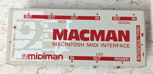 Midiman macman macintosh midi - macman,