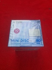 LOT DE 10 MD MINIDISC NEUF TDK