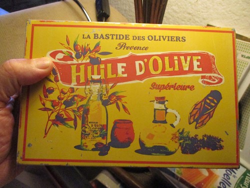 Jolie boite tôle vide de - boite,