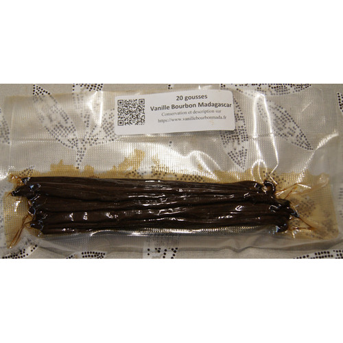 Gousses vanille bourbon - 20,