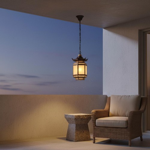 Lampe lanterne chinoise - lanterne,