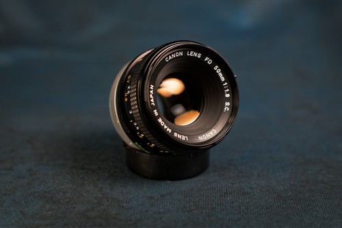 Objectif canon 5omm 8 sc - fd,