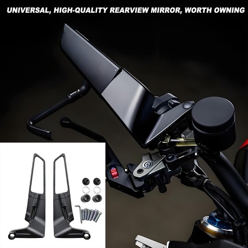 Rotatable wind wing rearview - rotatable,