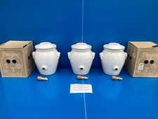 Vinaigrier en Grès Blanc 4,7L