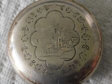 montre gousset argent homme