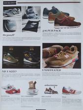 NEW BALANCE  vintage Chaussures Print Ad !! "Des trés Belle chaussures "
