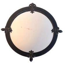 MAGNIFIQUE MIROIR EN FER FORGE