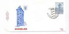 D78390 Belgium FDC P.655 Tower Gosselies