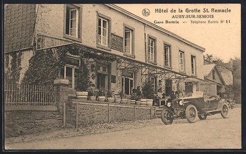 Cpa auby sur - cpa, hotel