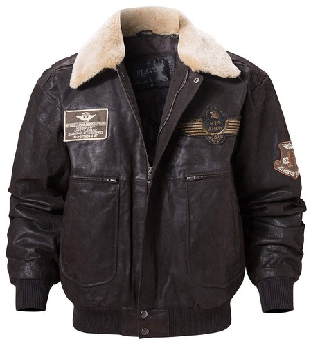 Veste cuir véritable homme - veste,