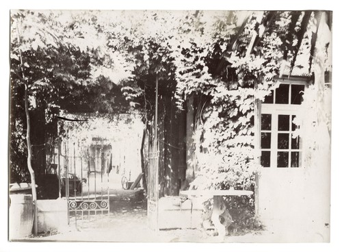 M544 jardin portail puit - jardin,