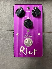 Suhr Riot Distortion Guitar Effect Pedal w/Box #7015 - Purple