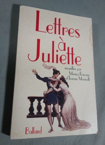 Lettres juliette recueil - -,