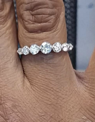 Bague diamant taille ronde
