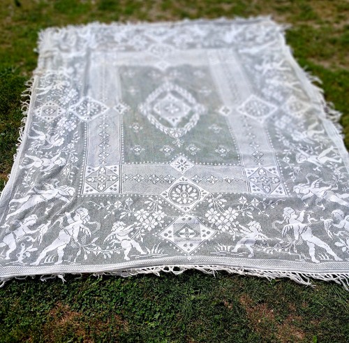 Dessus lit ou - ou, nappe
