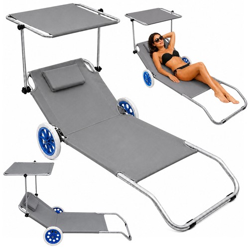 Chaise longue plage jardin - longue, de