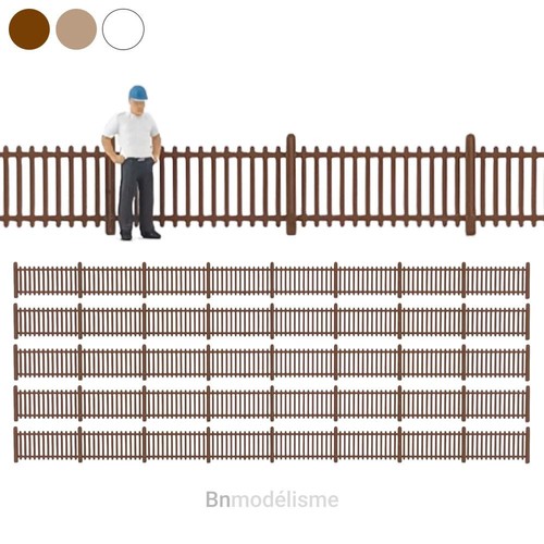 Lot clôture jardin 1 - lot, 1/87
