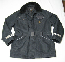 RefrigiWear Dahlonega USA Hommes Hiver Veste Manteau L À XL Noir 50s Style