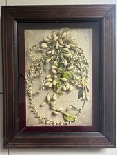 Antique Orange Blossom Wax Bridal Wreath