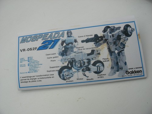Robot robotech gakken - robot, dx