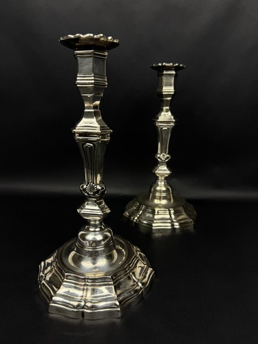 Paire chandeliers bronze - chandeliers, en