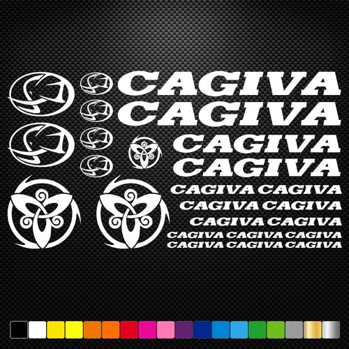Cagiva stickers - cagiva, -25