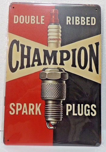 Plaque metal vintage 20x30 - plaque,