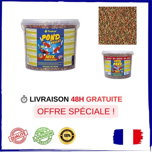 Tropical pond pellet mix - pond,