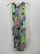 Pre-Owned Luli Fama Navy Size XS Coverup