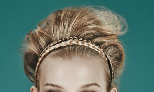 Serre tête tresse cheveux - tête,