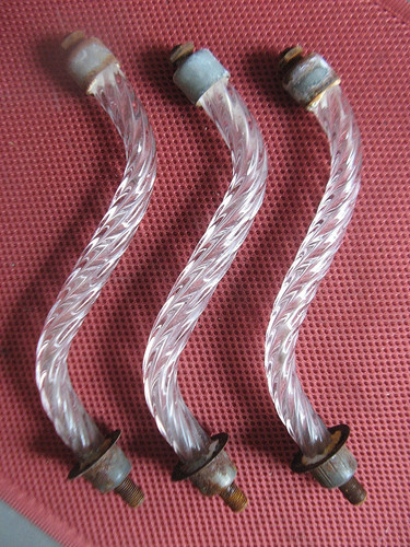 637 3 bras en - bras, verre