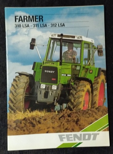 Rare brochure fendt neuve - ***,