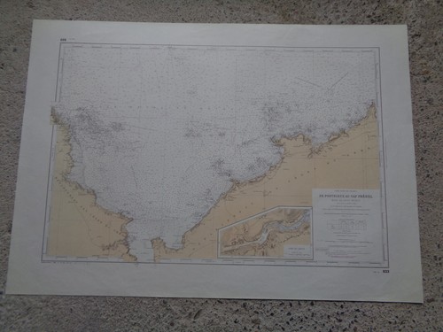 Carte marine portrieux au - de,