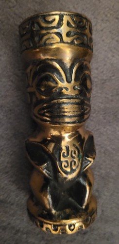 Tiki bronze lourd - bronze, ou