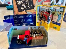 VOITURE TINTIN N°41 LE CAMION DE POLICE  DE CHICAGO EN AMERIQUE ATLAS 1:43