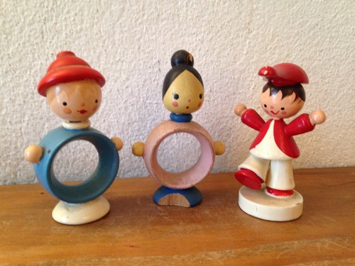 Anciens rond serviette en - 2,