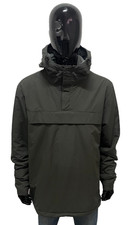 Napapijri Mens Jacket XL Military Green Loose Fit Anorak Original Vintage