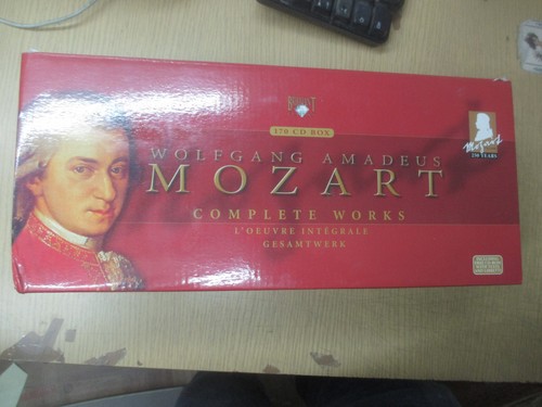 Mozart complete works oeuvre - works, l'oeuvre