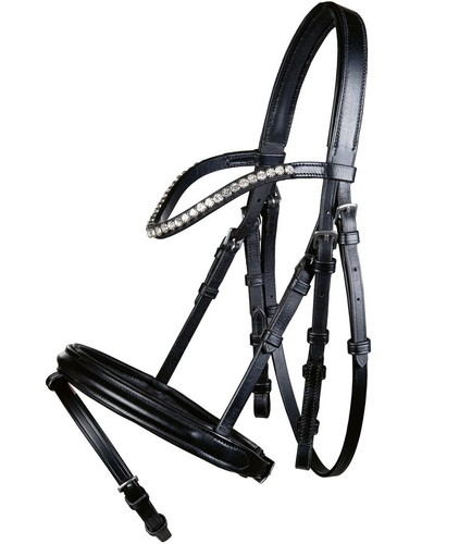 Bridon cuir pour chevaux - bridon, en