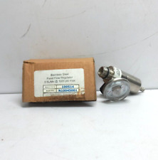 SGI Special Gas Instruments N10045001 Fixed Flow Regulator 0.5L/Mn @ 1000PSI Max