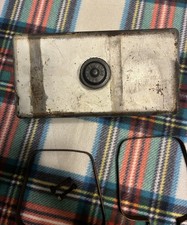 Vintage Briggs & Stratton Engine Metal Gas Fuel Tank 8hp & Brackets