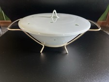 RAYMOND LOEWY'S ROSENTHAL Vegetable Bowl with handles in Script Pattern