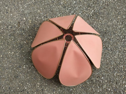 Ancien abat jour motif - abat-jour,