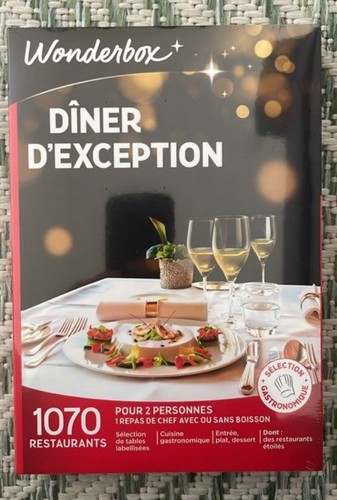 Coffret wonderbox dîner - coffret,
