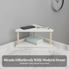 Étagère d'angle de Bureau