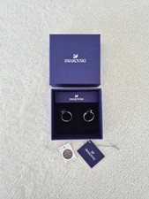 Boucles d'oreilles argentées SWAROVSKI neuves