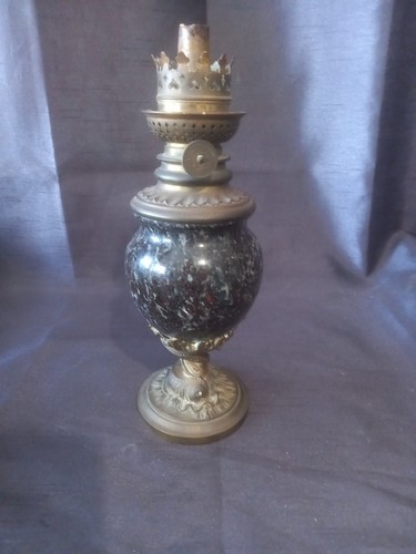 Ancienne lampe pétrole en - ancienne,